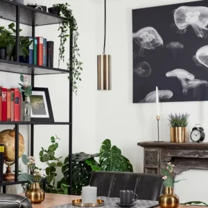 hofstein Suspension Javel Noir, 1 lumière* Lampes Modernes