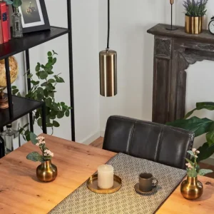 hofstein Suspension Javel Noir, 1 lumière* Lampes Modernes