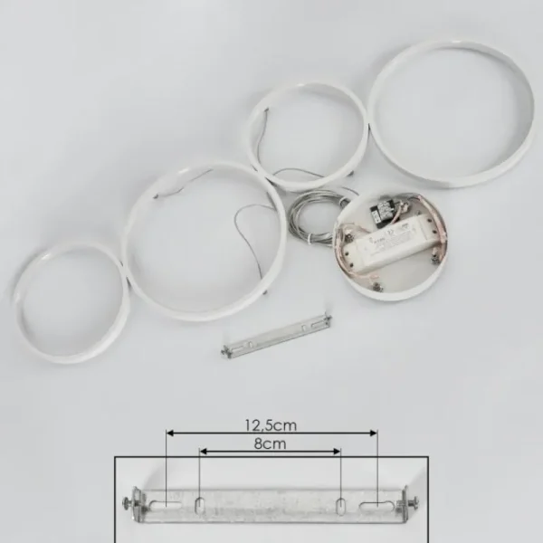 hofstein Suspension Kermoguen LED Blanc, 1 lumière* Lampes Modernes