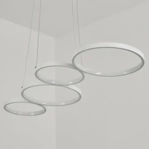 hofstein Suspension Kermoguen LED Blanc, 1 lumière* Lampes Modernes