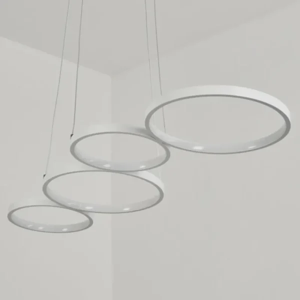 hofstein Suspension Kermoguen LED Blanc, 1 lumière* Lampes Modernes