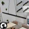 hofstein Suspension Kopila LED Noir, 1 lumière* Lampes Modernes