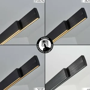 hofstein Suspension Kopila LED Noir, 1 lumière* Lampes Modernes