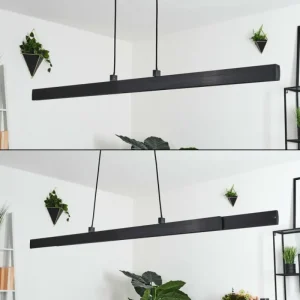 hofstein Suspension Kopila LED Noir, 1 lumière* Lampes Modernes