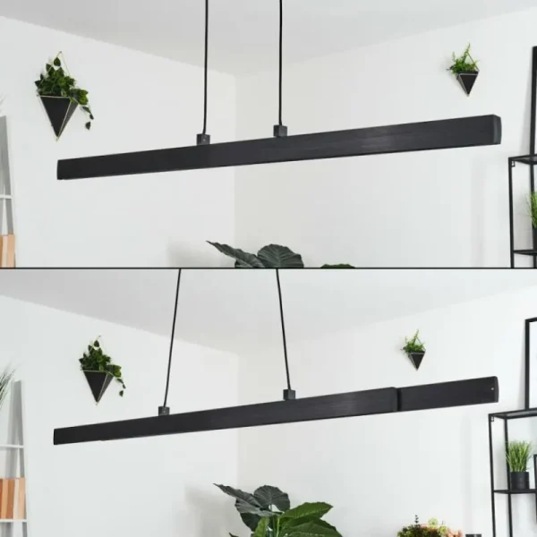 hofstein Suspension Kopila LED Noir, 1 lumière* Lampes Modernes