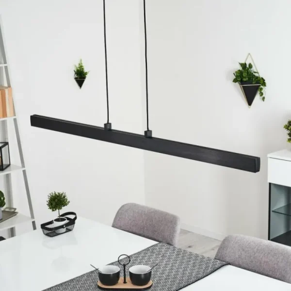 hofstein Suspension Kopila LED Noir, 1 lumière* Lampes Modernes