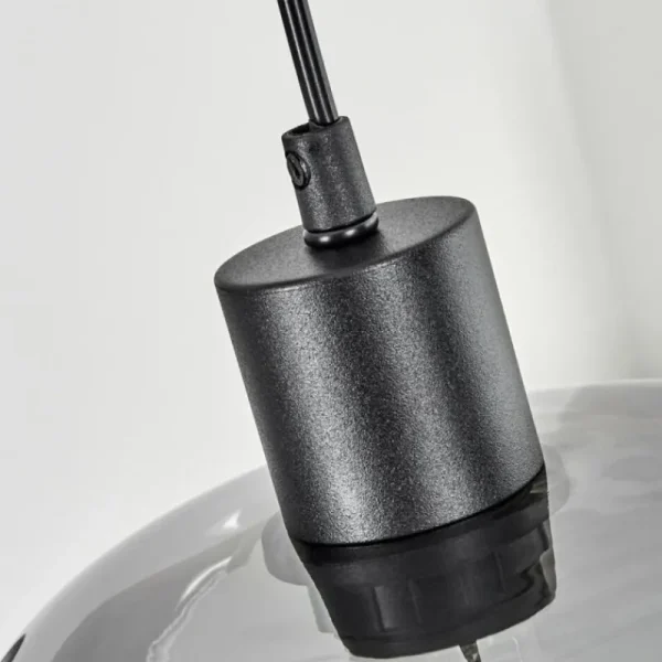 hofstein Suspension Lissy Noir, 1 lumière* Lampes Modernes