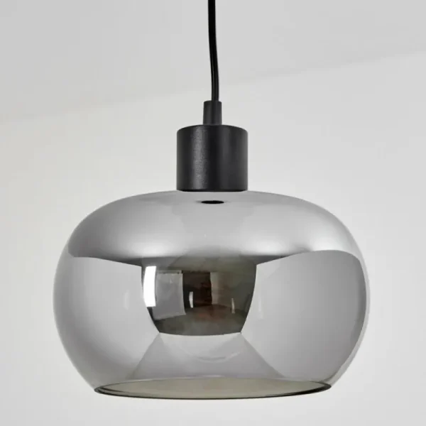 hofstein Suspension Lissy Noir, 1 lumière* Lampes Modernes