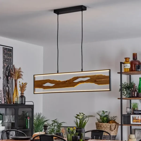 hofstein Suspension Nevogilde LED Noir, 1 lumière* Lampes Modernes