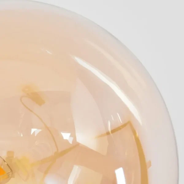 hofstein Suspension Remaisnil Laiton, 9 lumières* Lampes En Verre