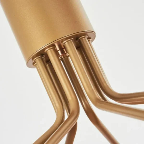 hofstein Suspension Remaisnil Laiton, 9 lumières* Lampes En Verre