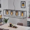 hofstein Suspension Sarniguet Noir, 4 lumières* Lampes Modernes