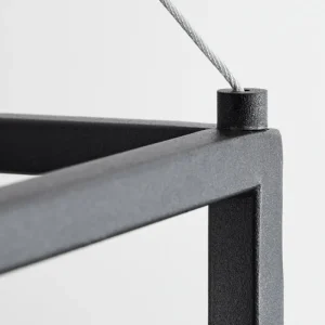 hofstein Suspension Sarniguet Noir, 4 lumières* Lampes Modernes