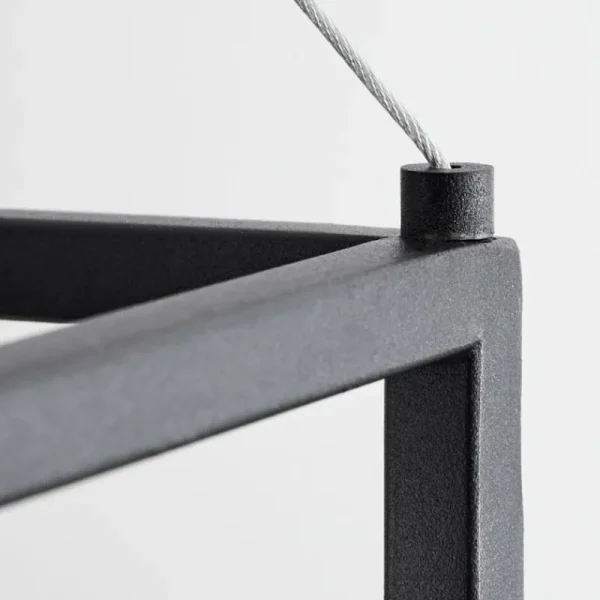 hofstein Suspension Sarniguet Noir, 4 lumières* Lampes Modernes