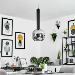 hofstein Suspension Trezeste Noir, 1 lumière* Lampes Modernes