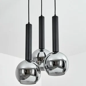 hofstein Suspension Trezeste Noir, 3 lumières* Lampes Modernes