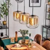 hofstein Suspension - Verre 25 cm Lauden Ambre, Clair, 3 lumières* Lampes En Verre