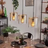 hofstein Suspension - Verre 20 cm Parane Ambre, Clair, 3 lumières* Lampes En Verre