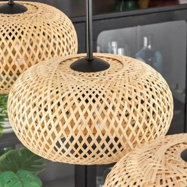 hofstein Suspension - Verre 25 cm Ripoll Écru, 4 lumières* Lampes Modernes