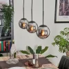 hofstein Suspension - Verre Gastor Fumé, 3 lumières* Lampes Modernes
