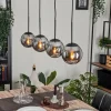 hofstein Suspension - Verre Gastor Fumé, 4 lumières* Lampes Modernes