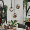 hofstein Suspension - Verre Gastor Fumé, 3 lumières* Lampes Modernes