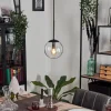 hofstein Suspension - Verre Gastor Noir, 1 lumière* Lampes En Verre