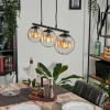 hofstein Suspension - Verre Gastor Ambre, Clair, 3 lumières* Lampes En Verre