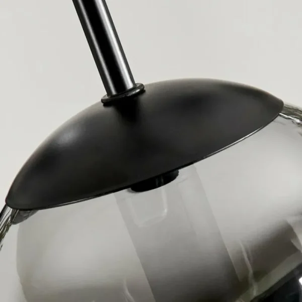 hofstein Suspension - Verre Gastor Fumé, 3 lumières* Lampes Modernes