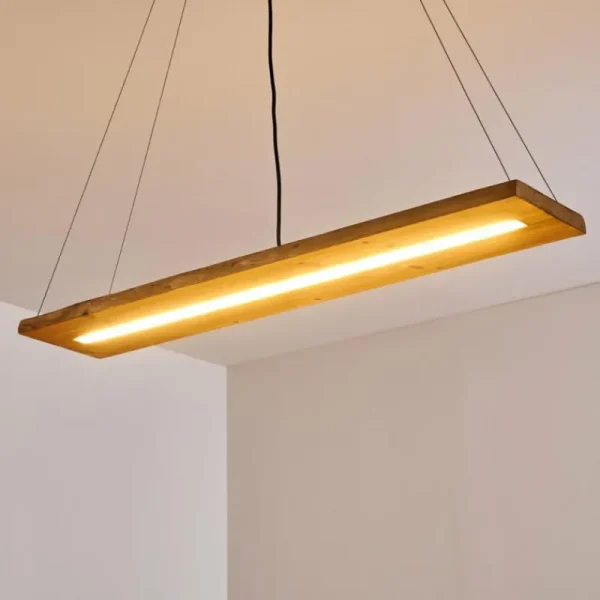 hofstein Suspension Adak LED Gris, 1 lumière* Lampes Modernes