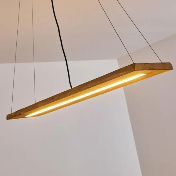 hofstein Suspension Adak LED Gris, 1 lumière* Lampes Modernes