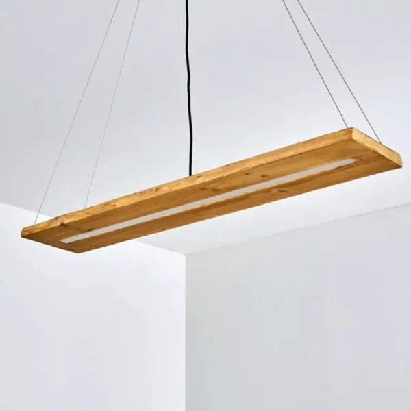 hofstein Suspension Adak LED Gris, 1 lumière* Lampes Modernes