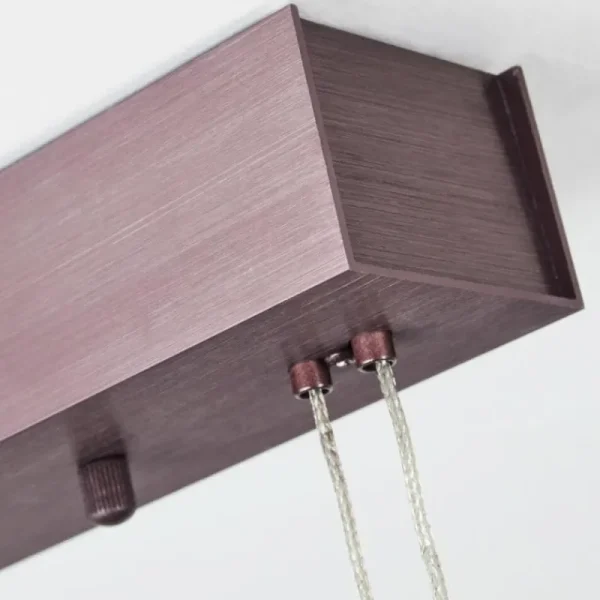 hofstein Suspension Airolo LED Brun, 3 lumières* Lampes Modernes