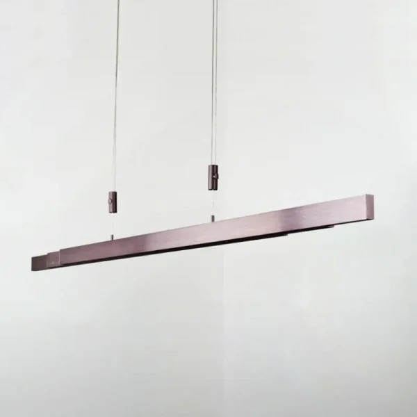 hofstein Suspension Airolo LED Brun, 3 lumières* Lampes Modernes