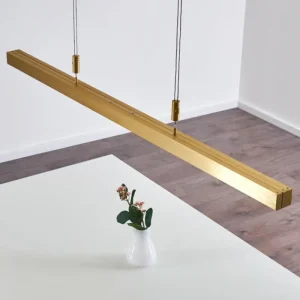 hofstein Suspension Airolo LED Laiton, 3 lumières* Lampes Modernes