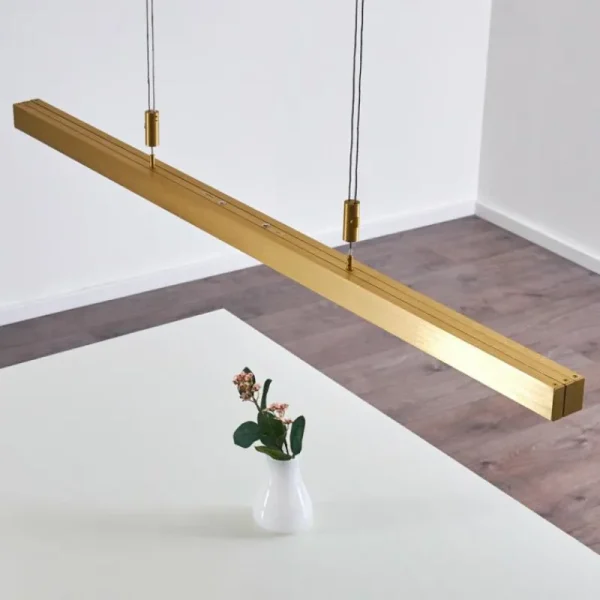 hofstein Suspension Airolo LED Laiton, 3 lumières* Lampes Modernes