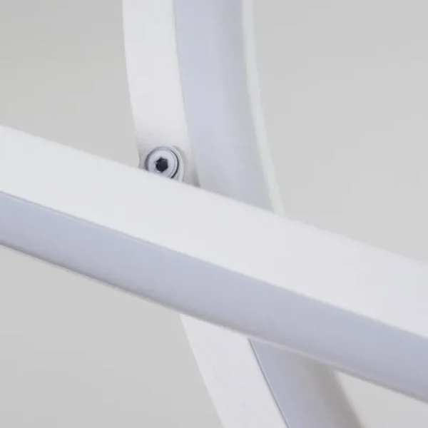 hofstein Suspension Alelua LED Blanc, 1 lumière, Télécommandes* Lampes Modernes