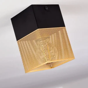hofstein Suspension Armenie Laiton, Noir, 1 lumière* Lampes Modernes