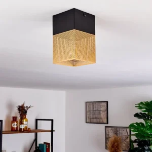 hofstein Suspension Armenie Laiton, Noir, 1 lumière* Lampes Modernes