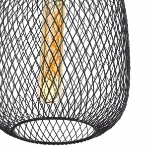 hofstein Suspension Ateponta Noir, 3 lumières* Lampes Modernes