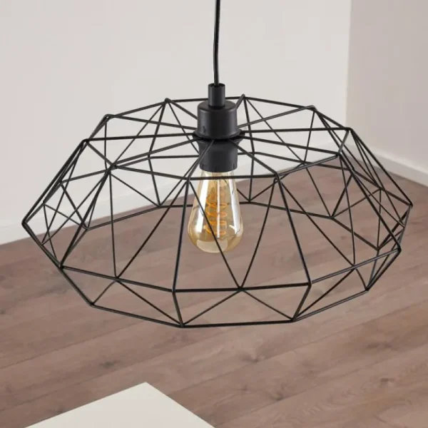 hofstein Suspension Badalucco Noir, 1 lumière* Lampes Modernes