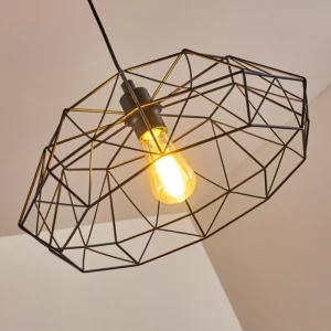 hofstein Suspension Badalucco Noir, 1 lumière* Lampes Modernes