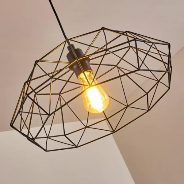 hofstein Suspension Badalucco Noir, 1 lumière* Lampes Modernes