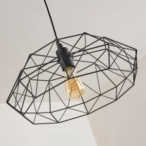 hofstein Suspension Badalucco Noir, 1 lumière* Lampes Modernes