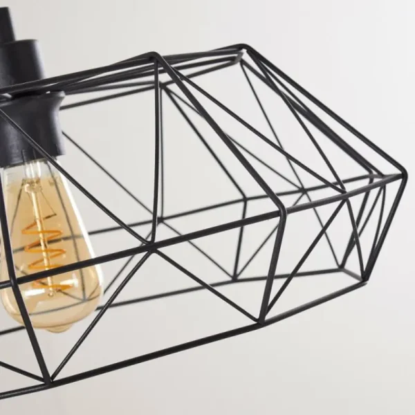 hofstein Suspension Badalucco Noir, 1 lumière* Lampes Modernes