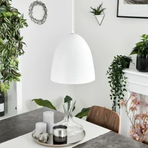hofstein Suspension Bakou Blanc, 1 lumière* Lampes Modernes