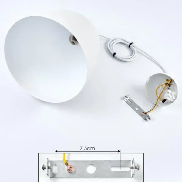 hofstein Suspension Bakou Blanc, 1 lumière* Lampes Modernes
