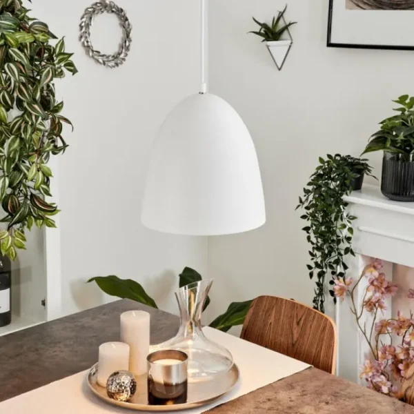 hofstein Suspension Bakou Blanc, 1 lumière* Lampes Modernes
