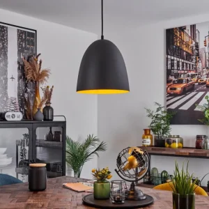 hofstein Suspension Bakou Noir, 1 lumière* Lampes Modernes