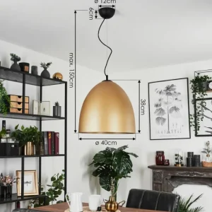 hofstein Suspension Bakou Noir, 1 lumière* Lampes Modernes